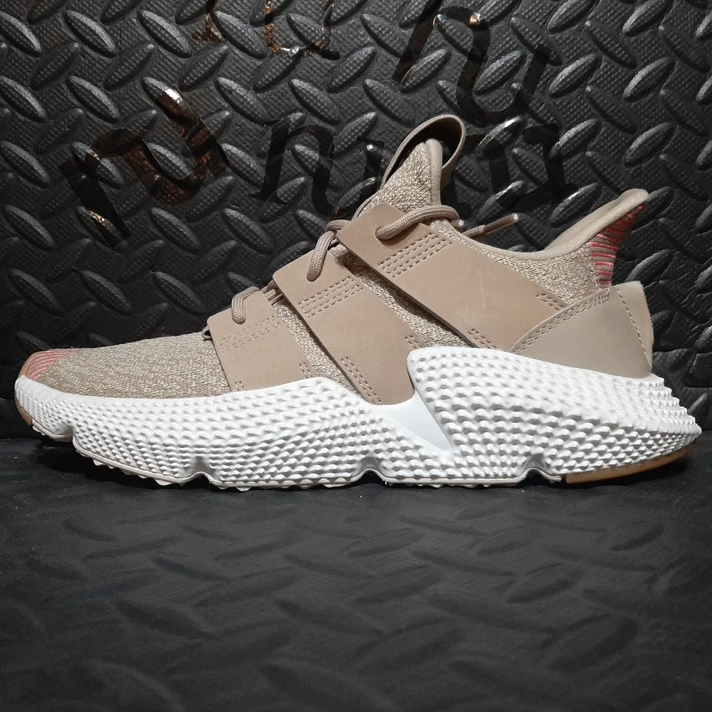 Adidas Prophere Beige Trace Khaki Chalk Pink Men's Shoes CQ2128 size 7 - Picture 3 of 9